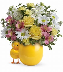 Teleflora's Sweet Peep Bouquet - Baby Pink from Schultz Florists, flower delivery in Chicago